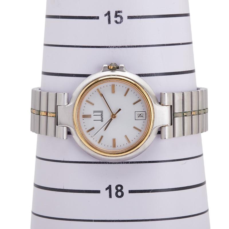 dunhill（ダンヒル） 腕時計 クオーツ ホワイト文字盤 ステンレス