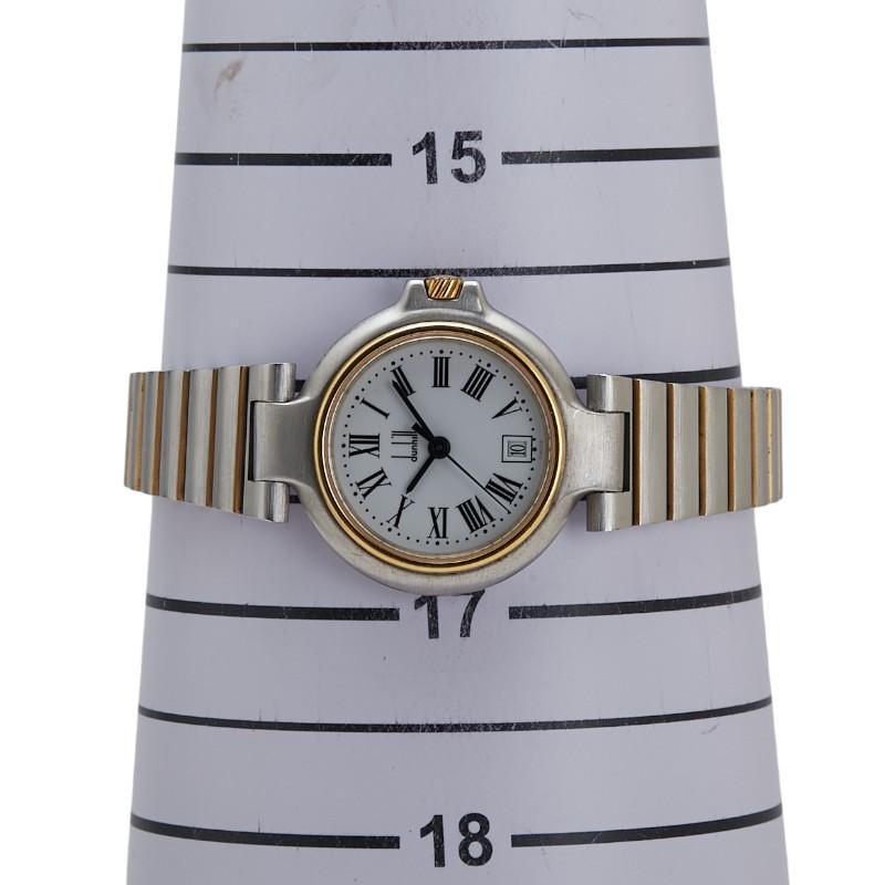 dunhill（ダンヒル） 腕時計 クオーツ ホワイト文字盤 ステンレス