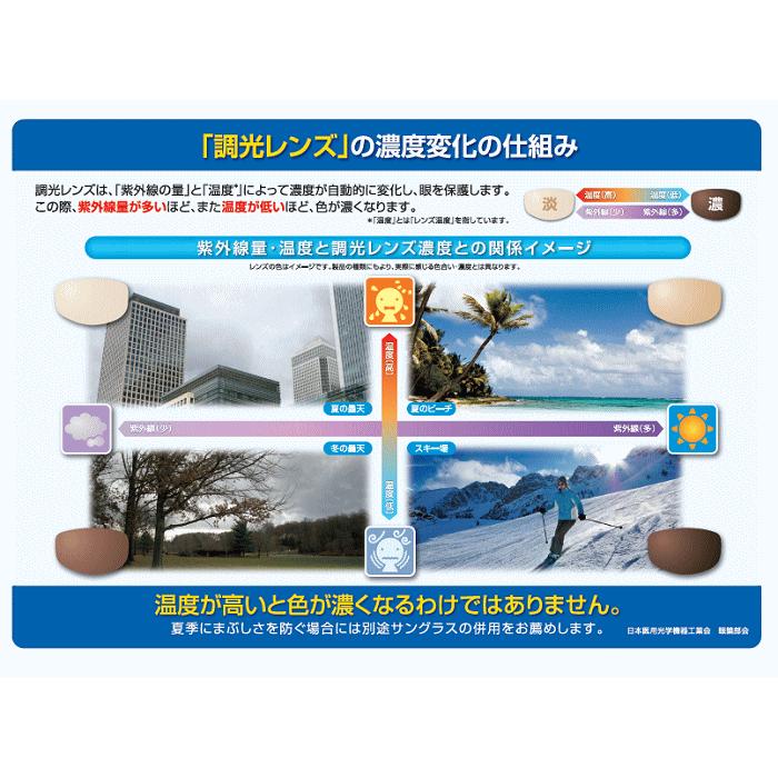 レンズ交換用 遠近両用 内面累進・非球面 1.67調光超薄型メガネレンズ