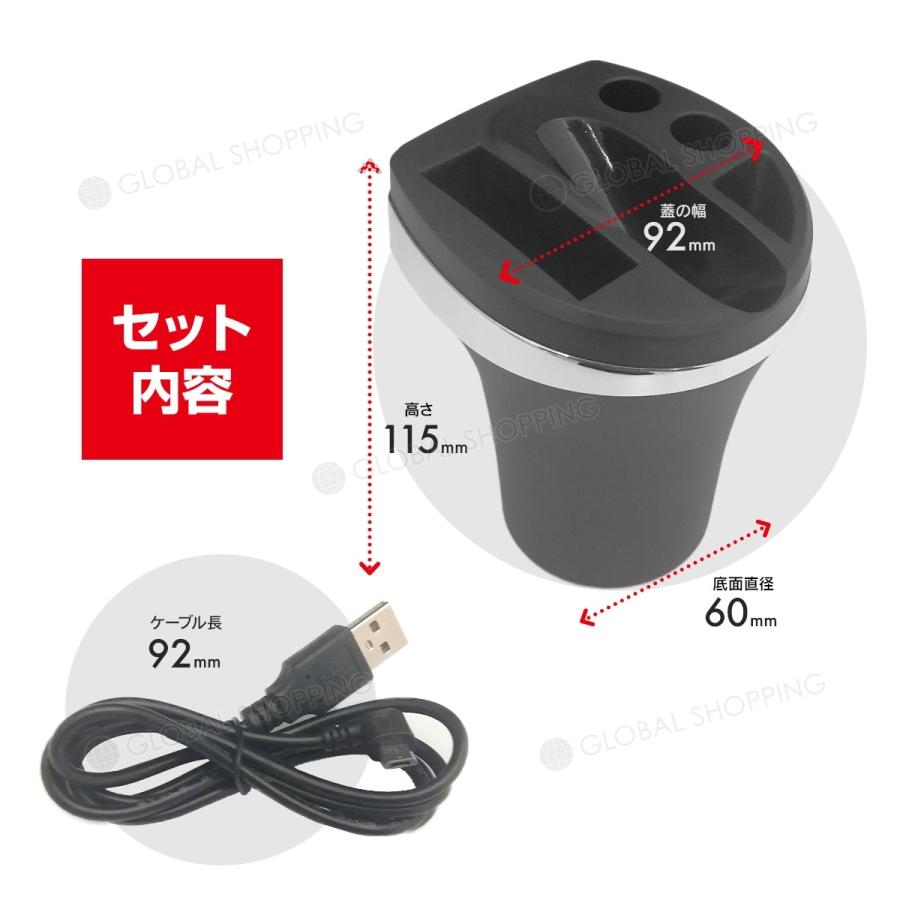 アイコス3 multi 充電 車 灰皿付き 充電スタンド アイコス3.0 灰皿 LED