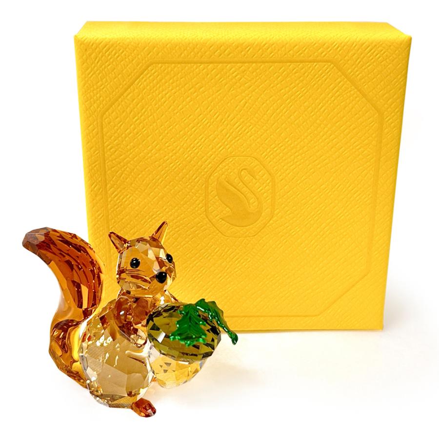 SWAROVSKI（スワロフスキー） クリスタル フィギュア Idyllia リスと