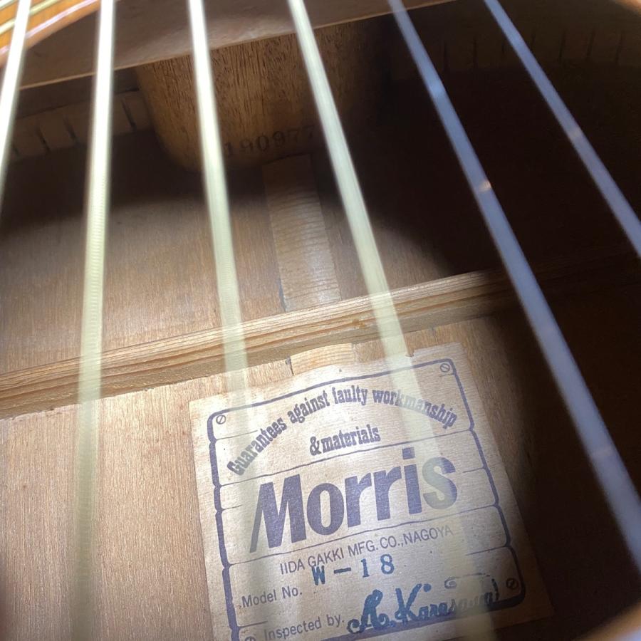 Morris W-18 Acoustic Guitar 1975-78 アコースティックギター