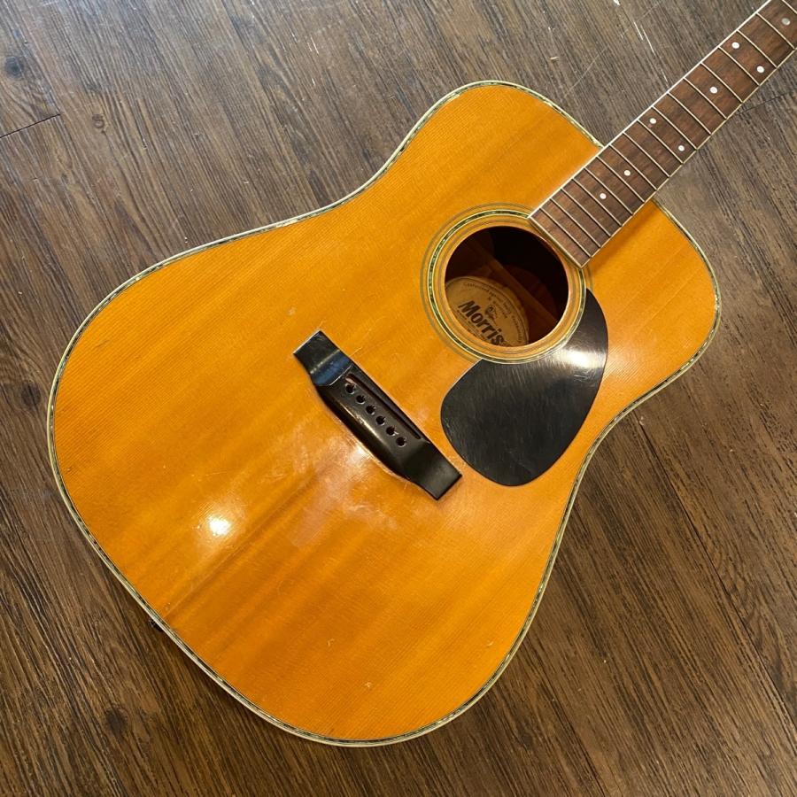 ジャンク- Morris W-30 Acoustic Guitar Body アコースティックギター