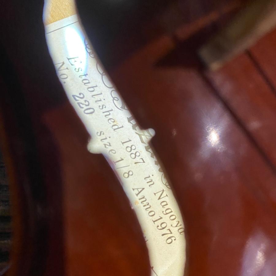 スズキ（SUZUKI） SUZUKI No.220 1/8 1976年 String Instrument