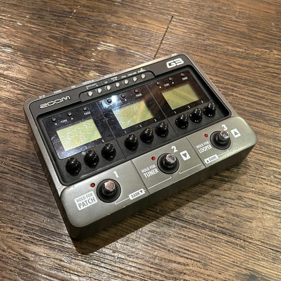 ズーム（zoom） Zoom G3 エレキギター用 マルチエフェクター -k076