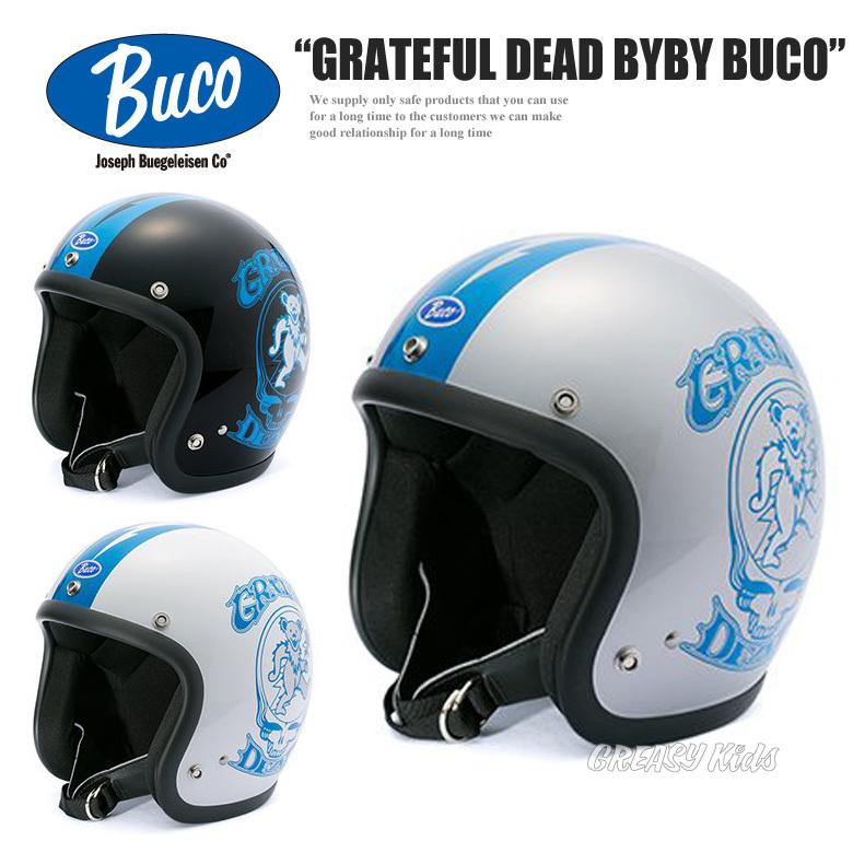 BUCO（ブコ） バイク用 ジェットヘルメット BUCO GRATEFUL DEAD