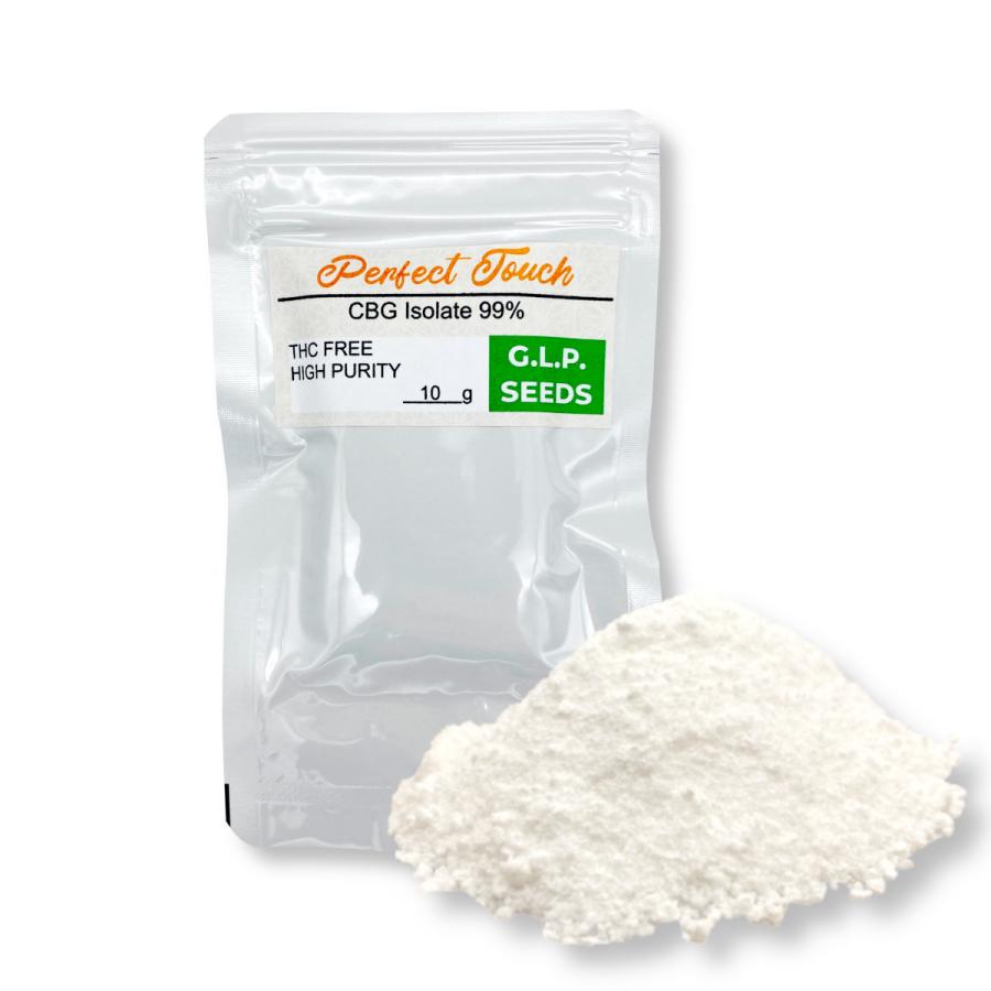 CBGアイソレート パウダー 高濃度 高品質 Perfect Touch 99% 10g : GLP