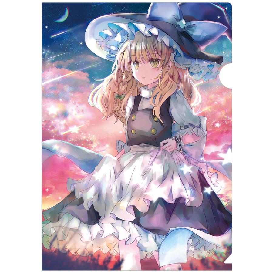 東方projectクリアファイル すなめりドリルクリアファイル 魔理沙(KAZU