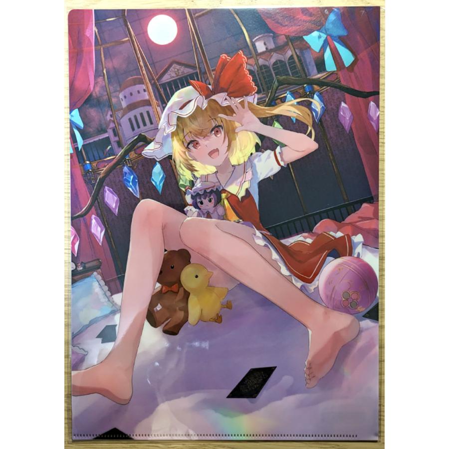 東方Projectクリアファイル フランドール(画:零%れい=レート) -あに