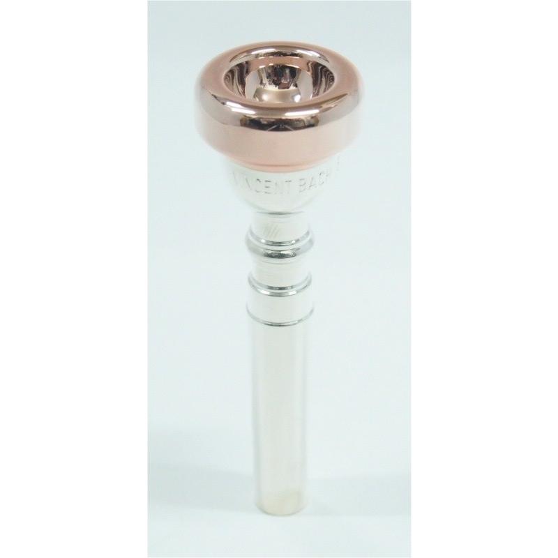 Bach（バック） トランペット用マウスピース リムピンクゴールド（リム