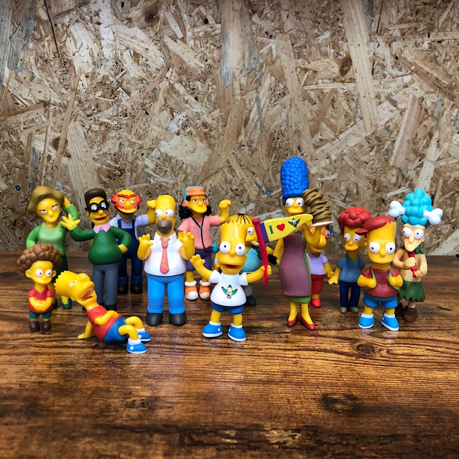 シンプソンズ フィギュア 14体セット SIMPSONS アメリカン雑貨 : GS