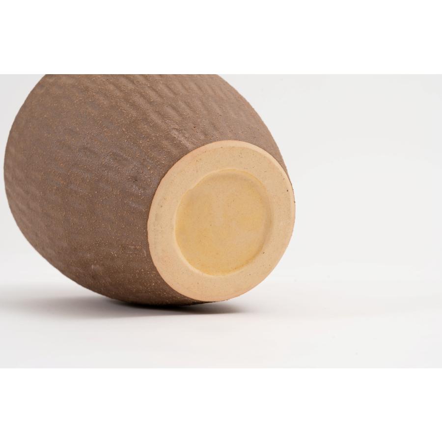 花瓶 花びん フラワーベース 素焼き風 陶器 和モダン ガーリー