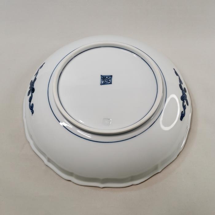 平戸祥瑞 桔梗縁七寸鉢 三川内焼 平戸松山窯 : ぐんきんNET-SHOP