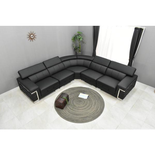 ソファ ソファー コーナーソファ 開梱設置付 イタリアンレザー 大型