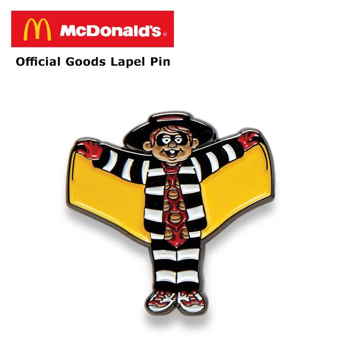 マクドナルド オフィシャルグッズ ピン ハンバーグラー キャラ
