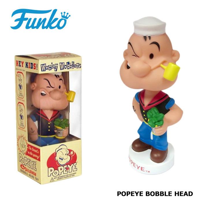 FUNKO ボビングヘッド ポパイ BOBBLE HEAD 首振り人形 WACKY WOBBLER