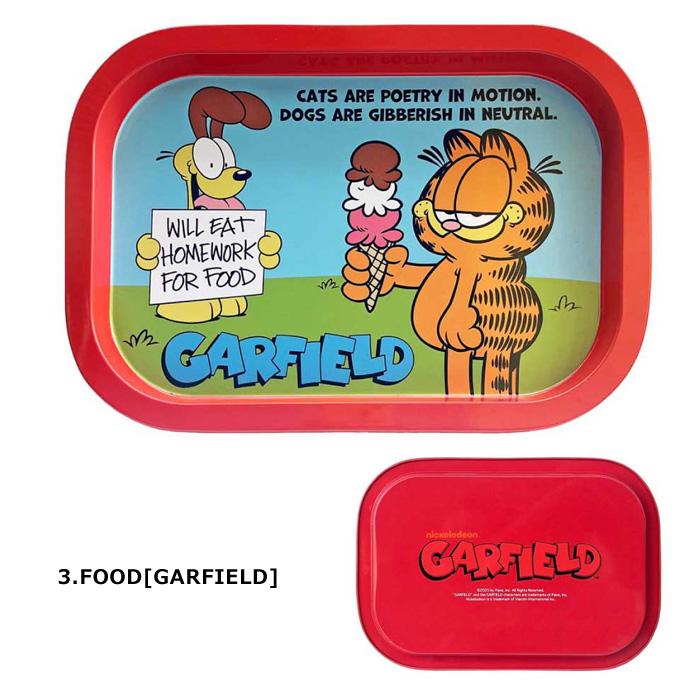 トレイ お盆 ティン スクエア型 ベティちゃん ガーフィールド かわいい