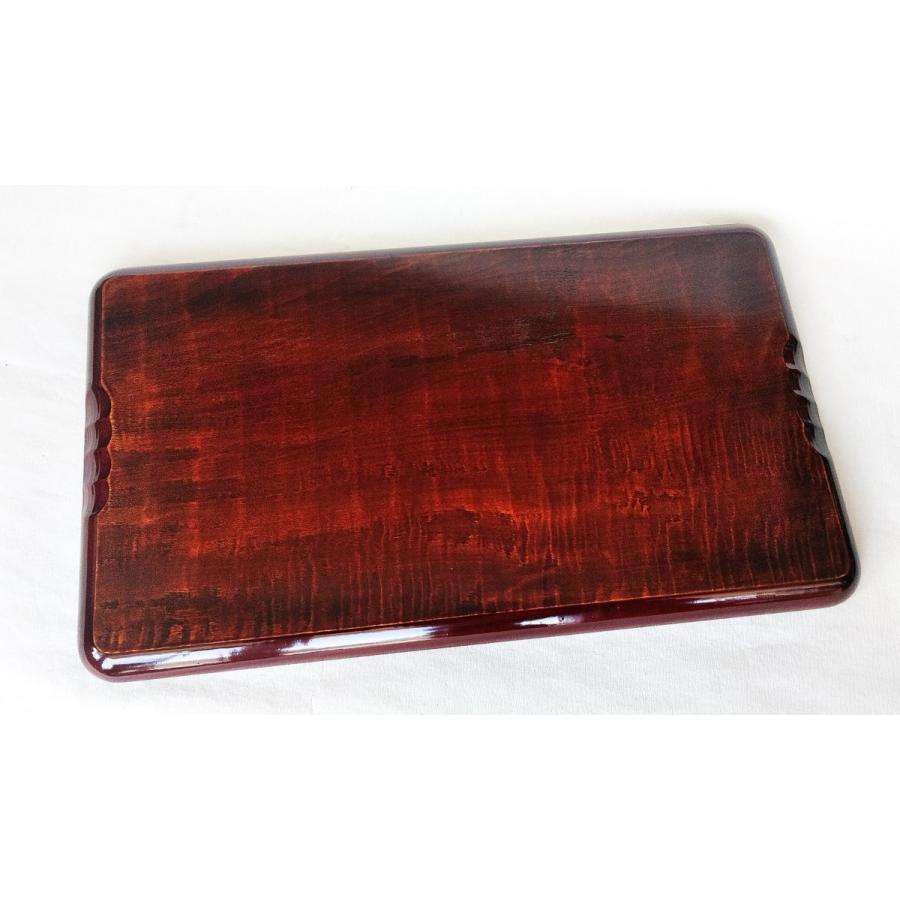 お盆 トレー 国産 木製 後藤塗 幅広 コーヒートレー 本漆塗り 香川漆器