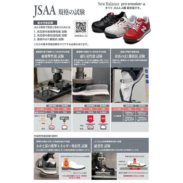 New Balance（ニューバランス） NB 安全靴 作業靴 BOA boaシステム