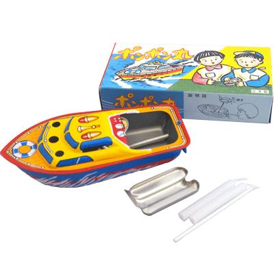 ☆単品販売【ブリキ玩具】ポンポン丸 ｛なつかしい玩具 ブリキ