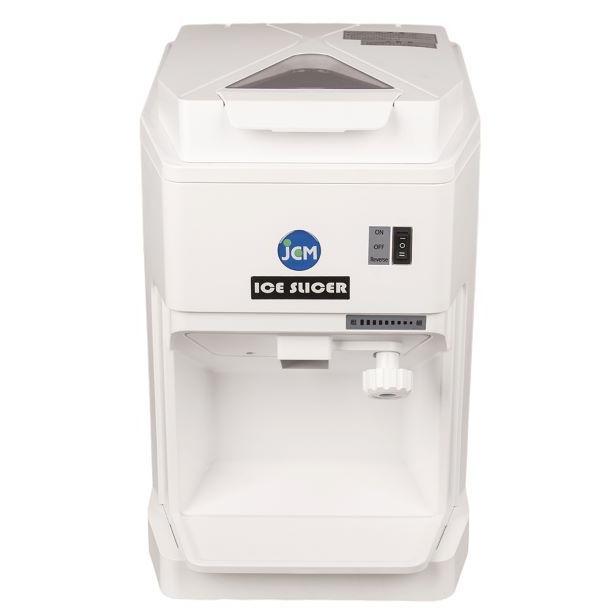 JCM 業務用 JCM-IS-W キューブ アイススライサー 電動かき氷機 かき氷