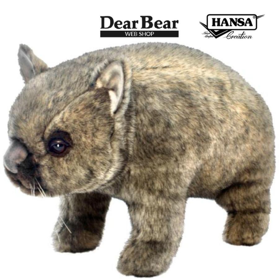 HANSA BH3248 ウォンバット うぉんばっと ぬいぐるみ リアル : Dear