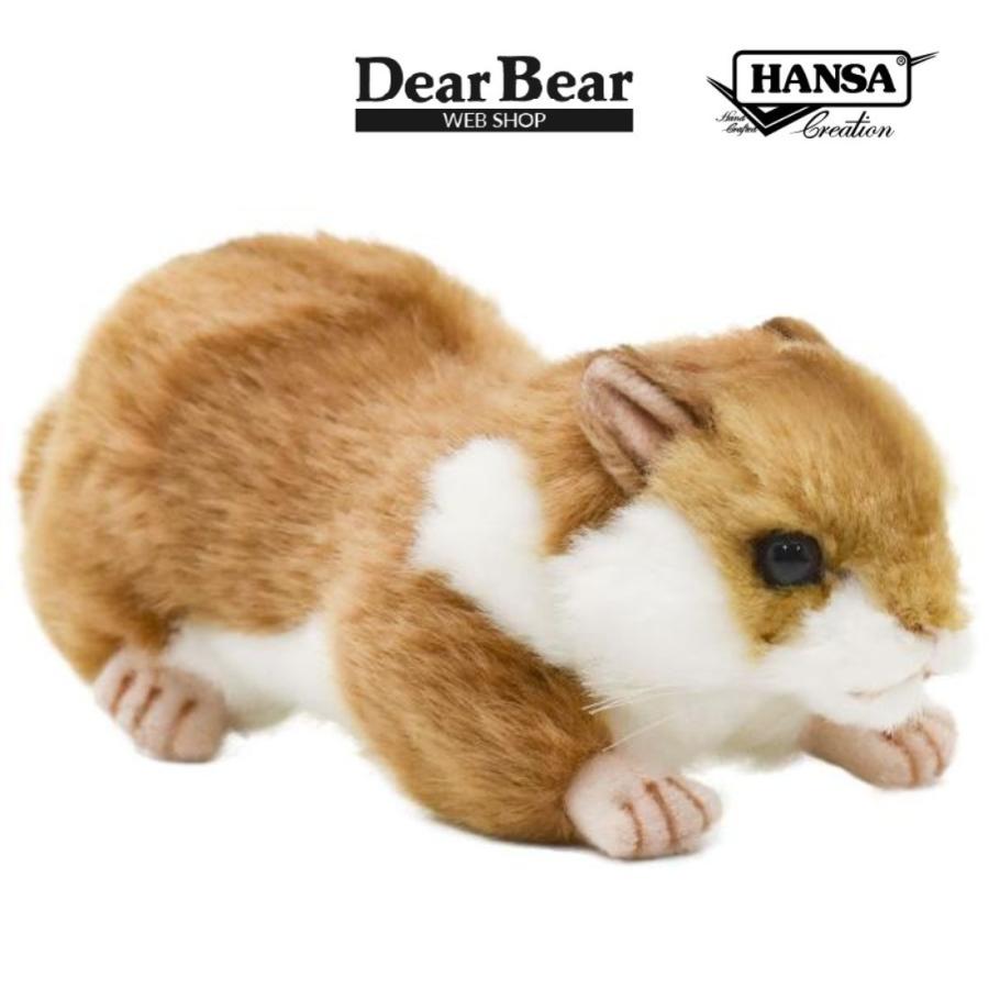 HANSA BH3738 ハムスター はむすたー ぬいぐるみ リアル : Dear Bear