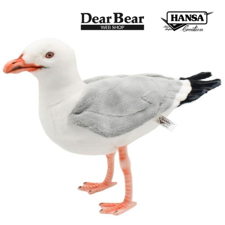 HANSA BH7259 カモメ かもめ 鴎 とり トリ 鳥 ぬいぐるみ リアル