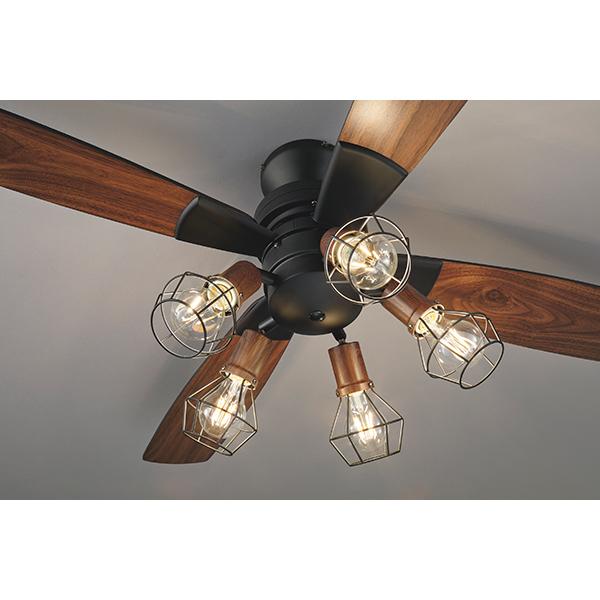 大光電機 【お取り寄せ】ダイコー ASL-516 LEDシーリングファン レトロ