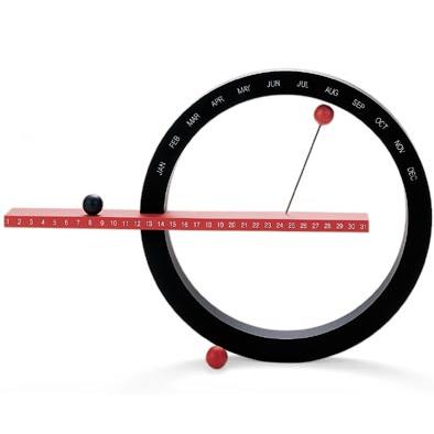 MoMA パーペチュアルカレンダー Black/Red : DESIGN HOUSE - 通販