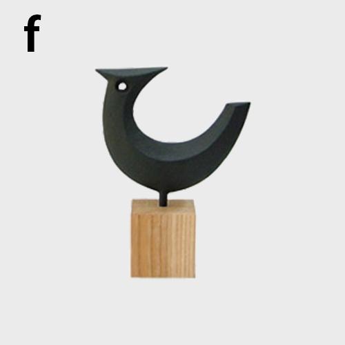 南部鉄器 釜定 魚・鳥 オーナメント・オブジェ・置物 木台付 おしゃれ