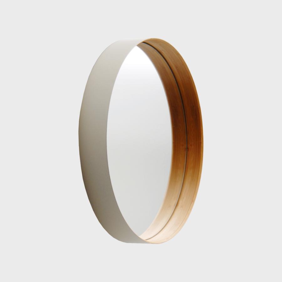 TEORI（テオリ） 正規取扱店 ミラー 鏡 壁掛け ZERO M 400×D60mm 乳白