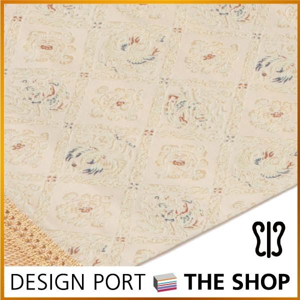 川島織物セルコン 箱入り織りセンター テーブルセンター 麟鳳襷紋 りん