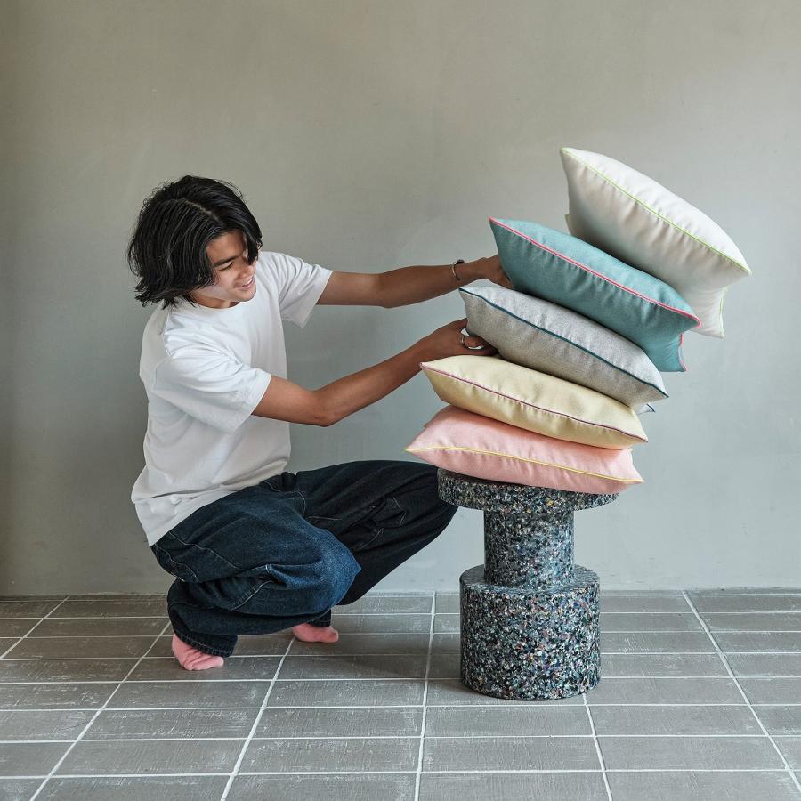 川島織物セルコン 背当クッションカバー おしゃれ カバー・中材セット