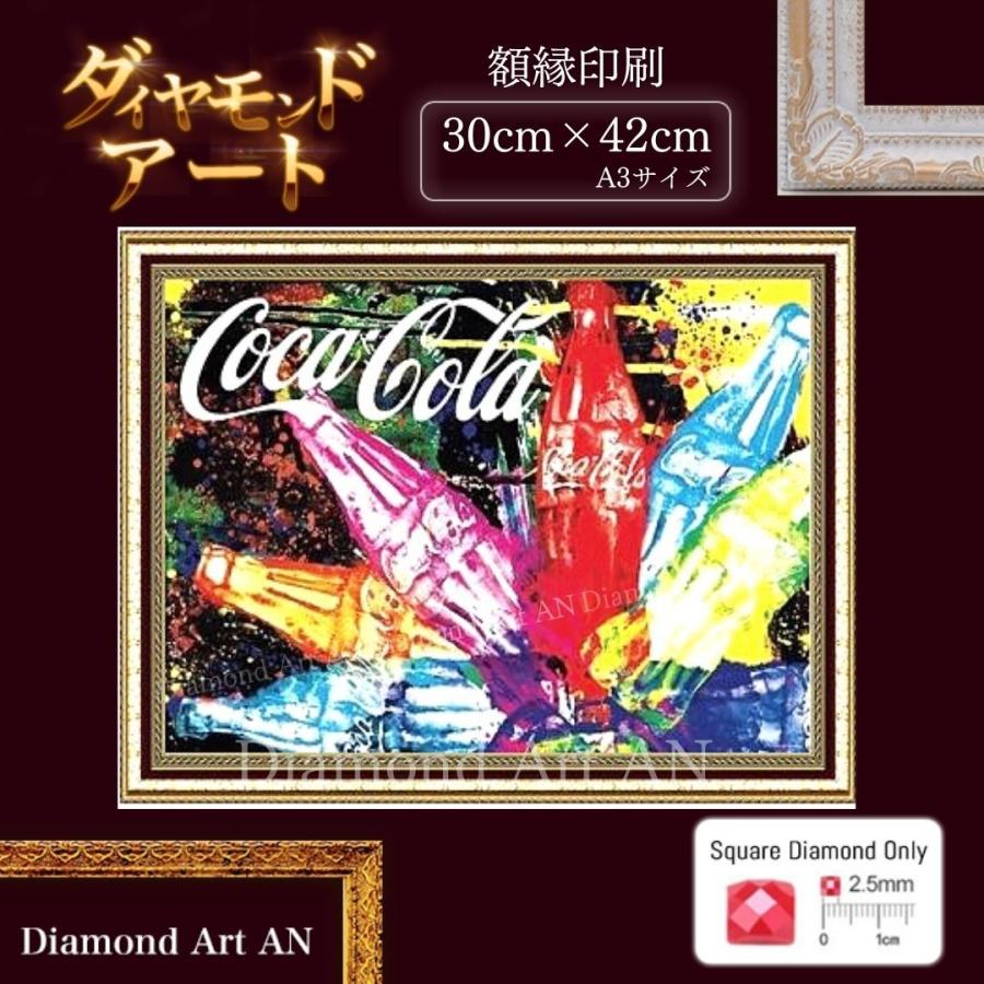 ダイヤモンドアート AM-66 ダイヤモンドペインティング コカコーラ