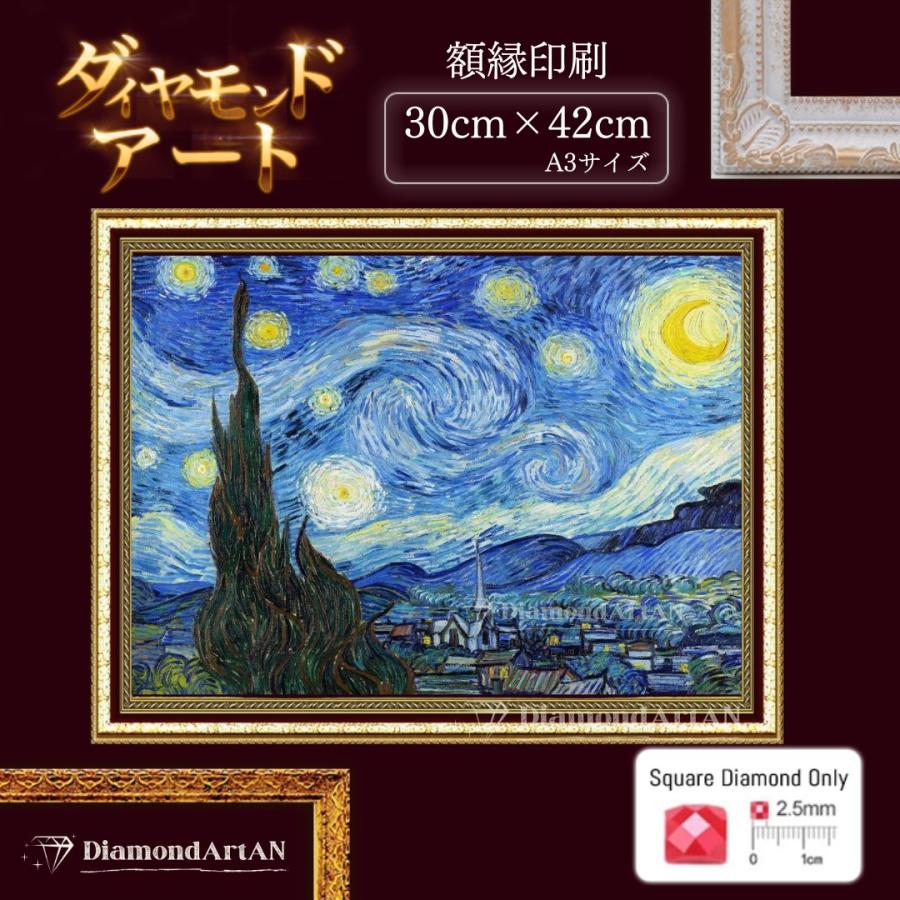 AM-284 ダイヤモンドアート ビーズアート 絵画 額縁印刷 刺繍 作成