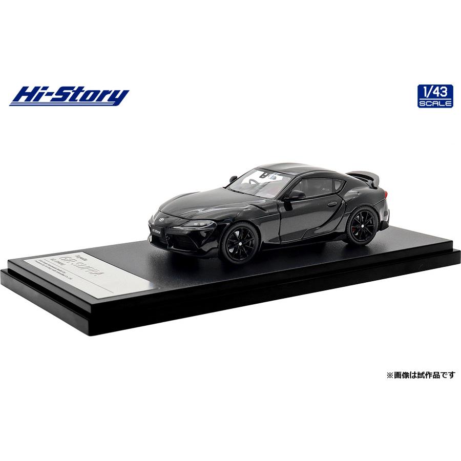 ハイストーリー 1/43 Toyota GR SUPRA RZ (2025) ブラックメタリック