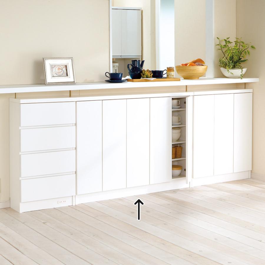 dinos（ディノス） シンプルカウンター下収納庫（奥行22高さ87cm） 5枚