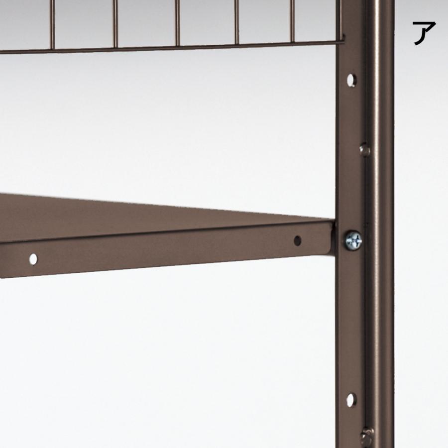 dinos（ディノス） 頑丈フレキシブル伸縮ラック 突っ張り式・幅103