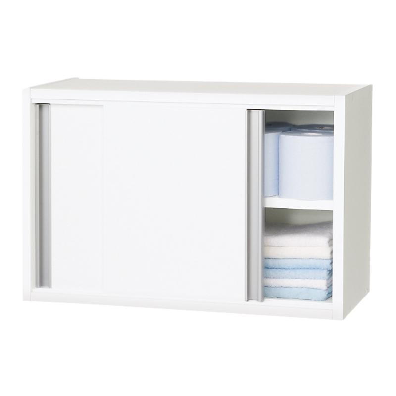 dinos（ディノス） 光沢仕上げ吊り戸棚 横型引き戸タイプ 幅60cm高さ