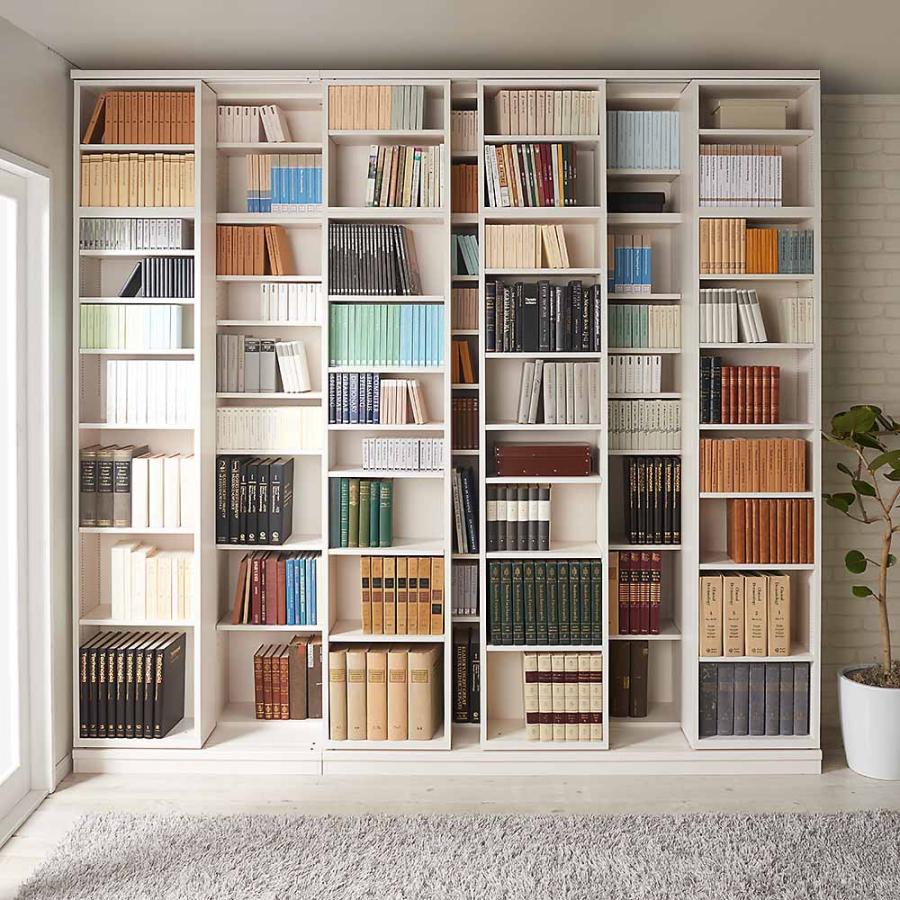 dinos（ディノス） 本格仕様 快適スライド書棚 オープン・上置き付き 4