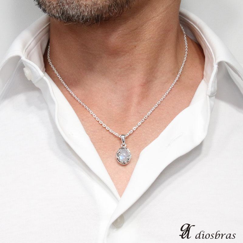 オーバル ペンダント トップ ブリリアンカット ブラックスピネル