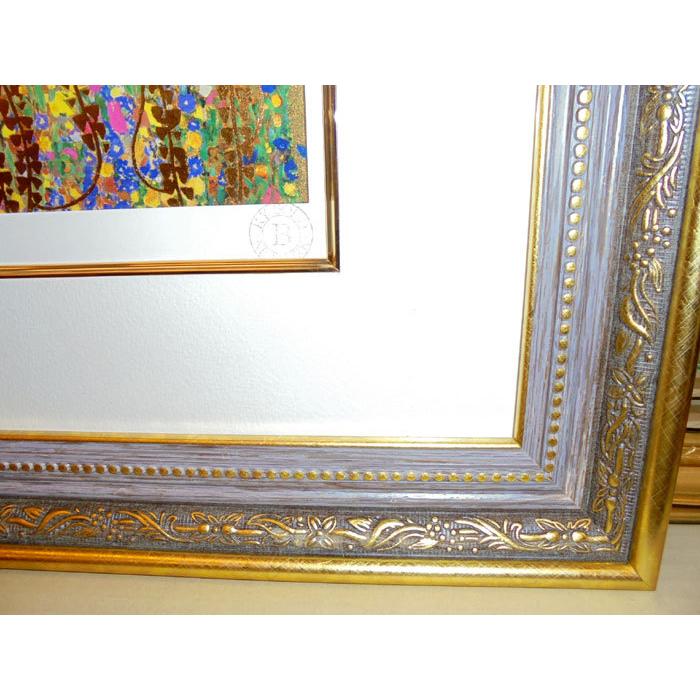 クリムト 接吻(ザ・キス) シルクスクリーン版画 リビング インテリア