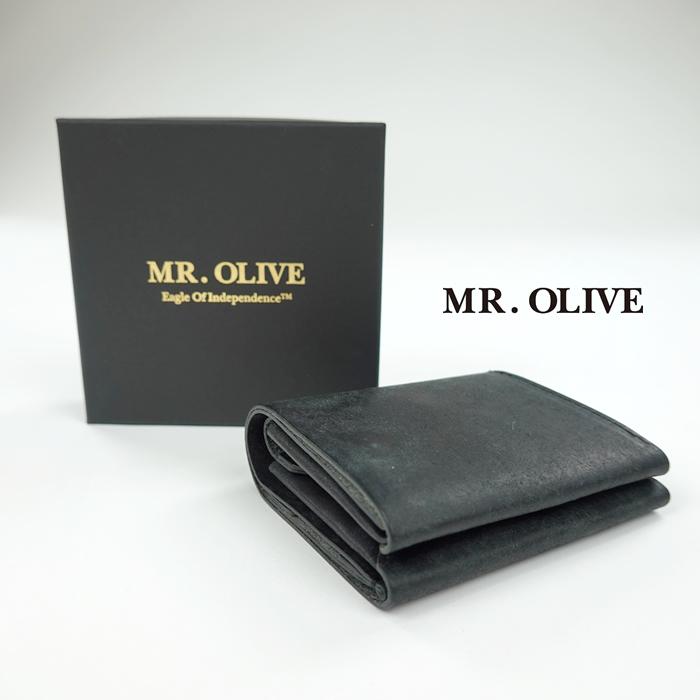 MR.OLIVE（ミスターオリーブ） プエブロレザーニートウォレット PUEBLO