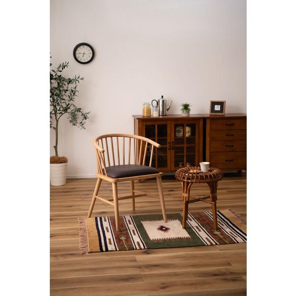 ダイニングチェア 1脚 ウィンザーチェア ソフトレザー チェア 椅子