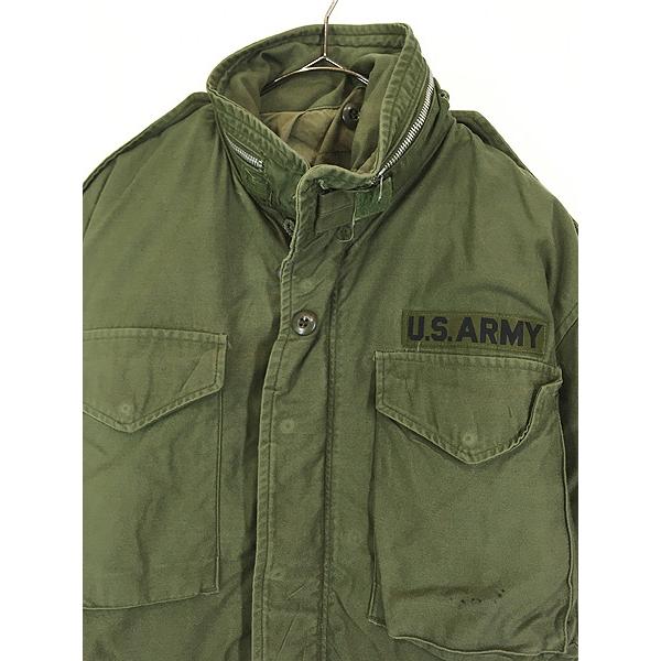 古着 60-70s 米軍 US ARMY M-65 2nd アルミジップ ミリタリー