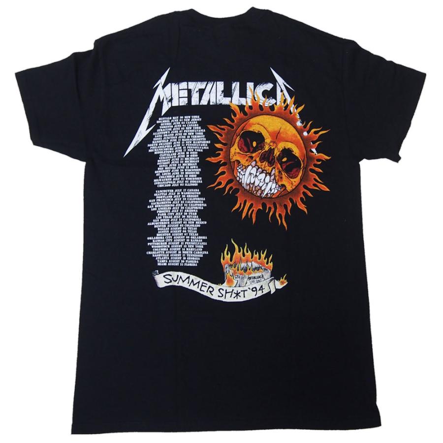 メタリカ・METALLICA・FLAMING SKULL TOUR 94・Tシャツ・メタルTシャツ