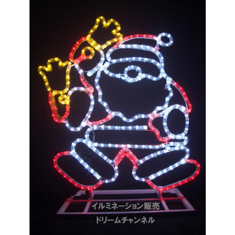 サンタクロース クリスマス イルミネーション サンタ モチーフ ライト