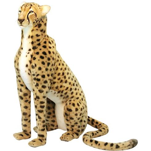 HANSAぬいぐるみ【チーター・シッティング（高さ：95cm)】（等身大
