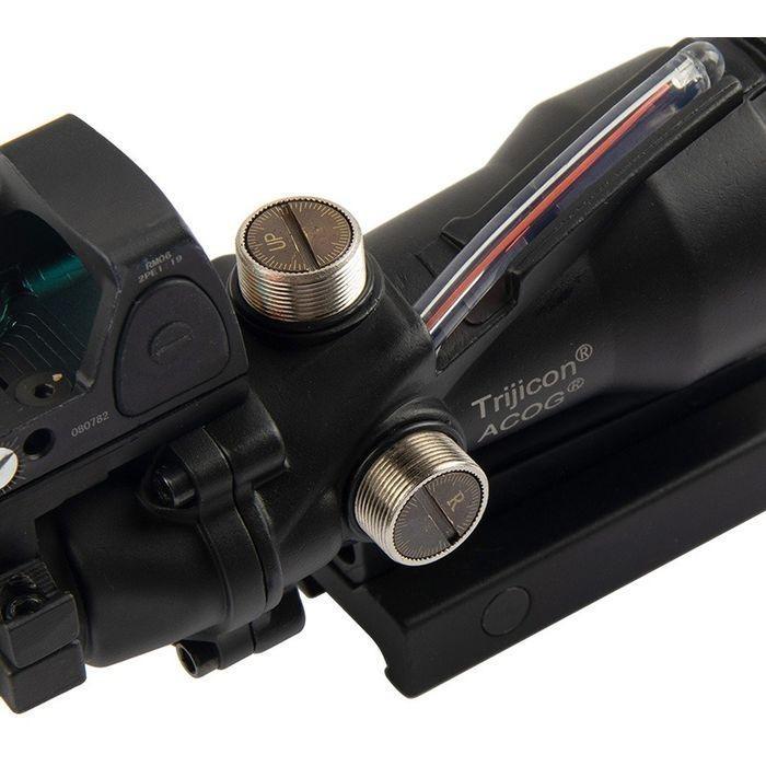 Trijicon ACOG4×32スコープ＆RMRドットレプリカ 集光チューブ式発光